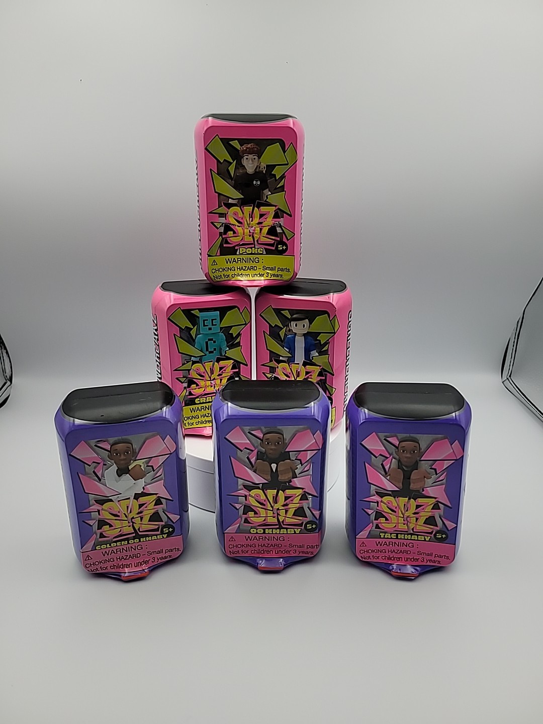 Screen BreakZ SBZ New! Set Of 6; Khaby 00,Golden, Tac, Poke, Crafted, RuguyRocky