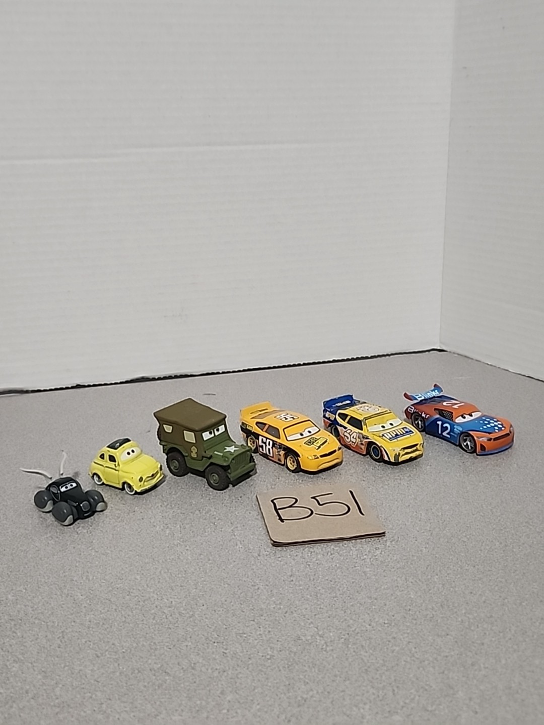 Disney Pixar Cars ~ Lot Of 6 ~ Multicolor