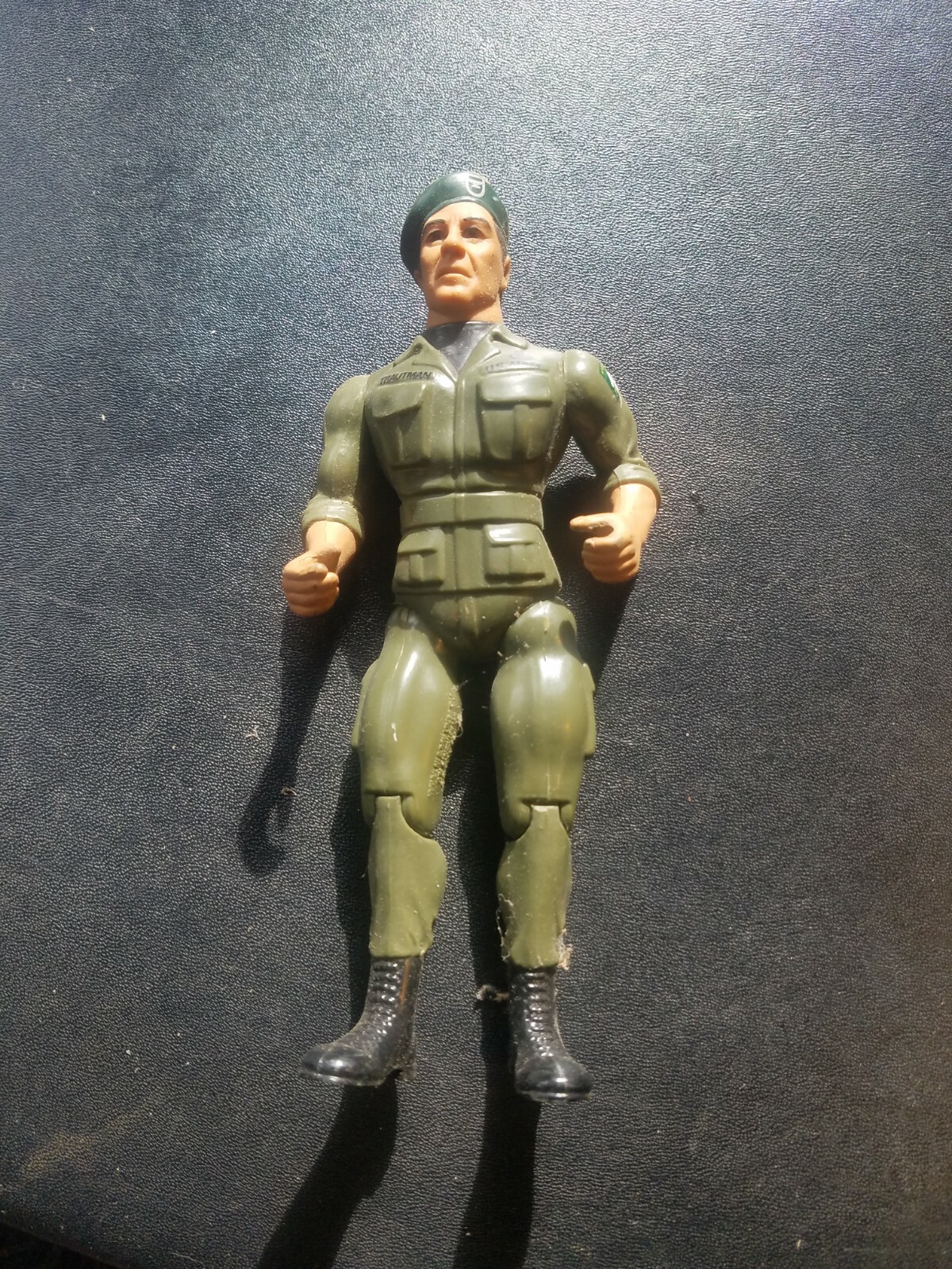 Vintage 1985 6 1/2&Prime; RAMBO Colonel Trautman Action Figure