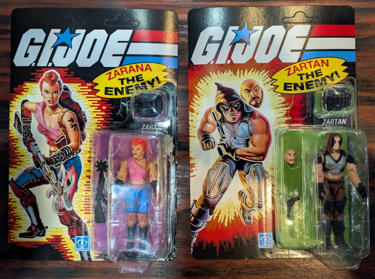 GI Joe Transformers Crossover Soundwave & Thunder Machine Zartan Zarana