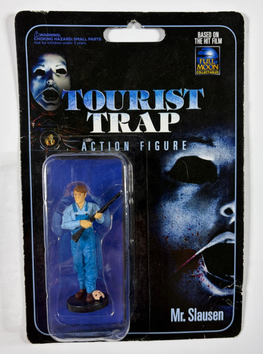 Full Moon Tourist Trap Mr Slausen Action Figure Sealed Carded Horror Collectible