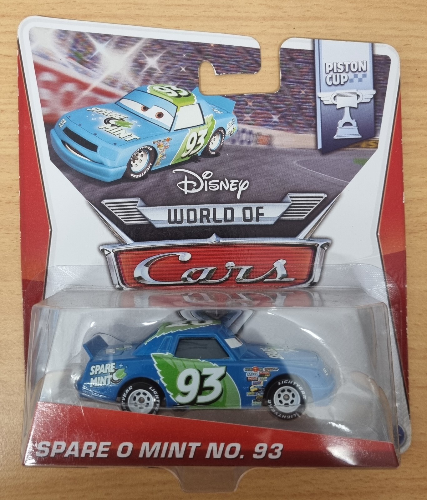 Disney Pixar Cars – SPARE O MINT No. 93 – #16/16 PISTON CUP – WOC 2014 SERIES