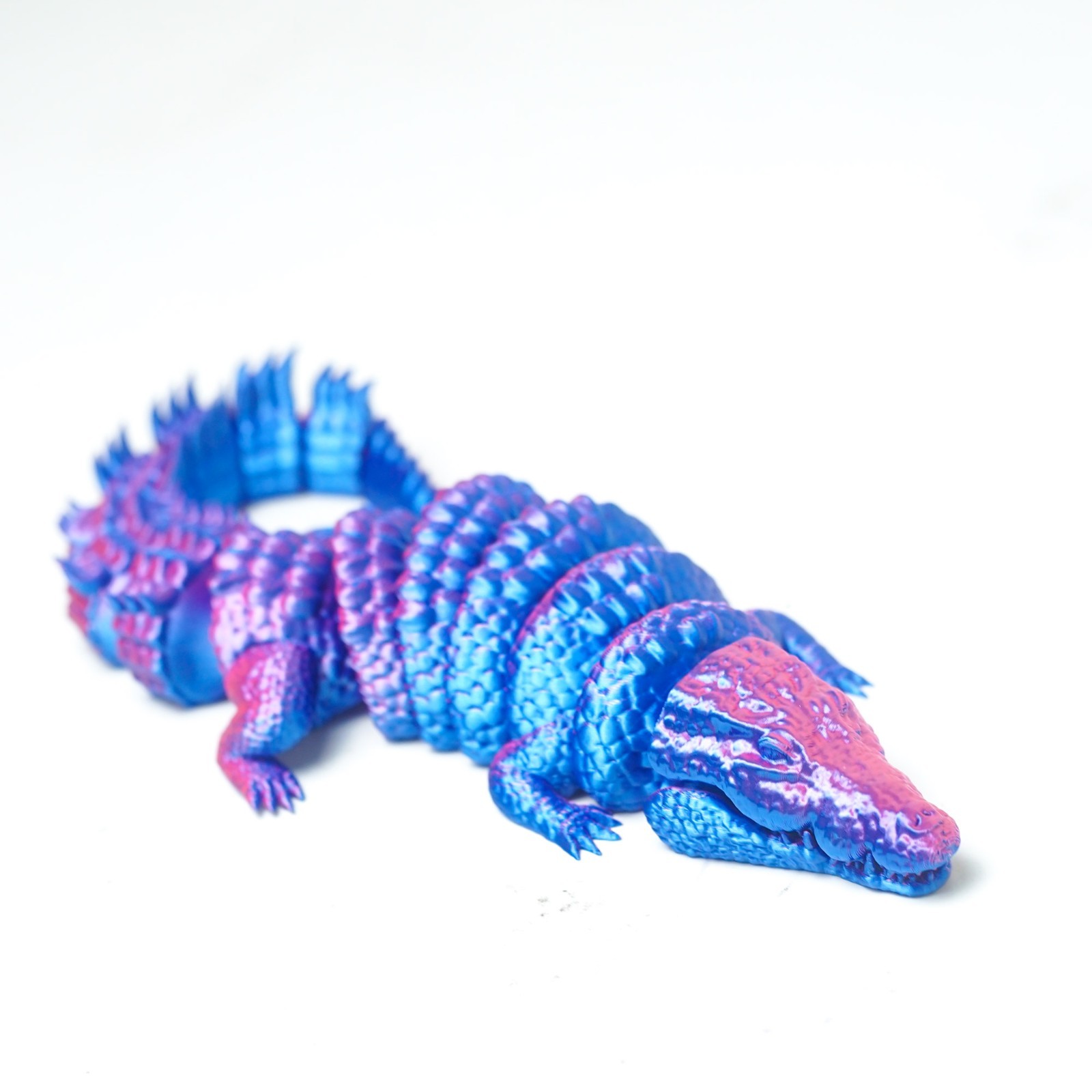 3D Printed Crocodile Model,Articulated Animals Figure,Fidget Toys Home Decor