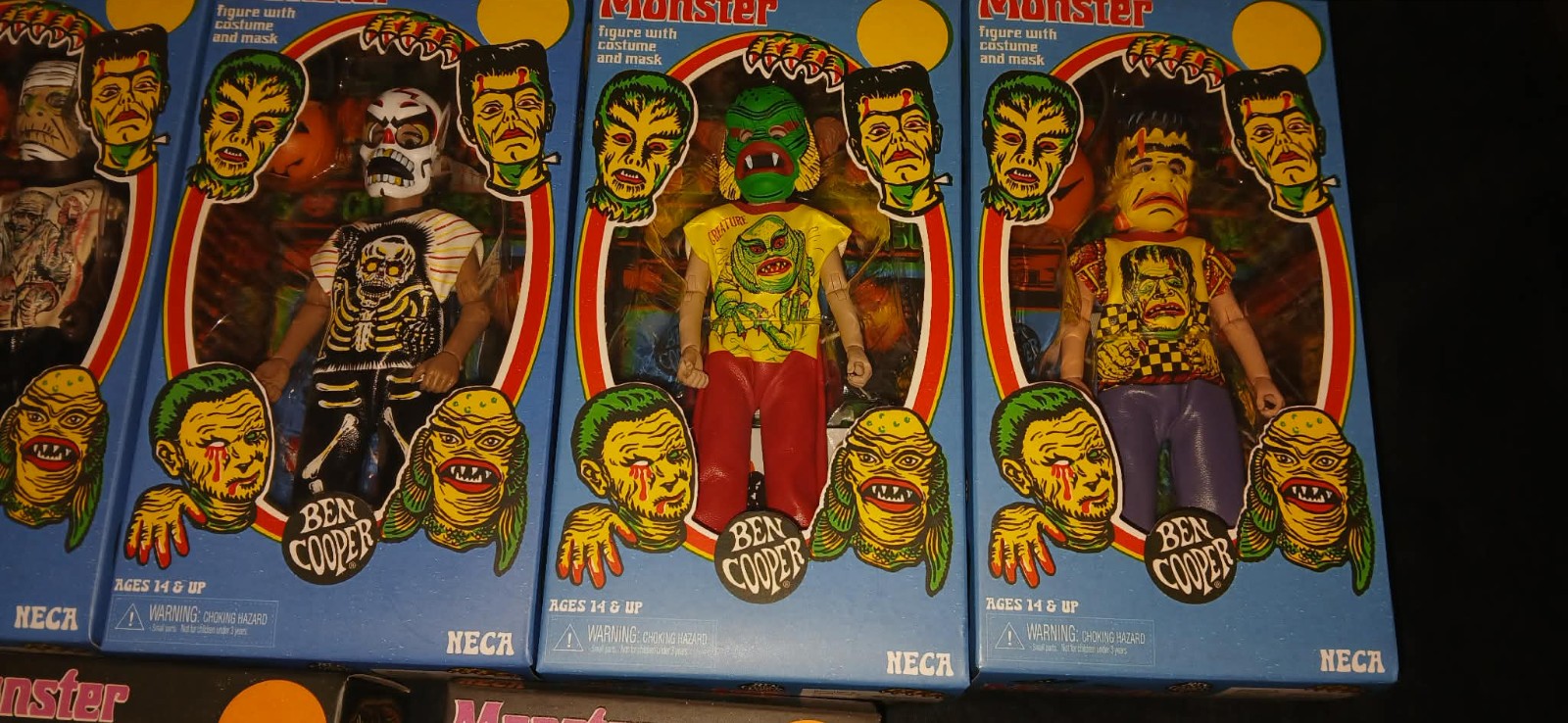 NECA BEN COOPER Halloween Costume Kids Series 1 Complete Set Horror Brand New +