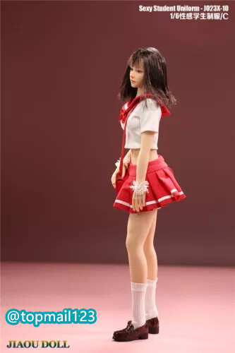 JIAOU DOLL 1:6 JO23X-10 Girl Student Uniform Clothes For 12&Prime;Female PH TBL Figure