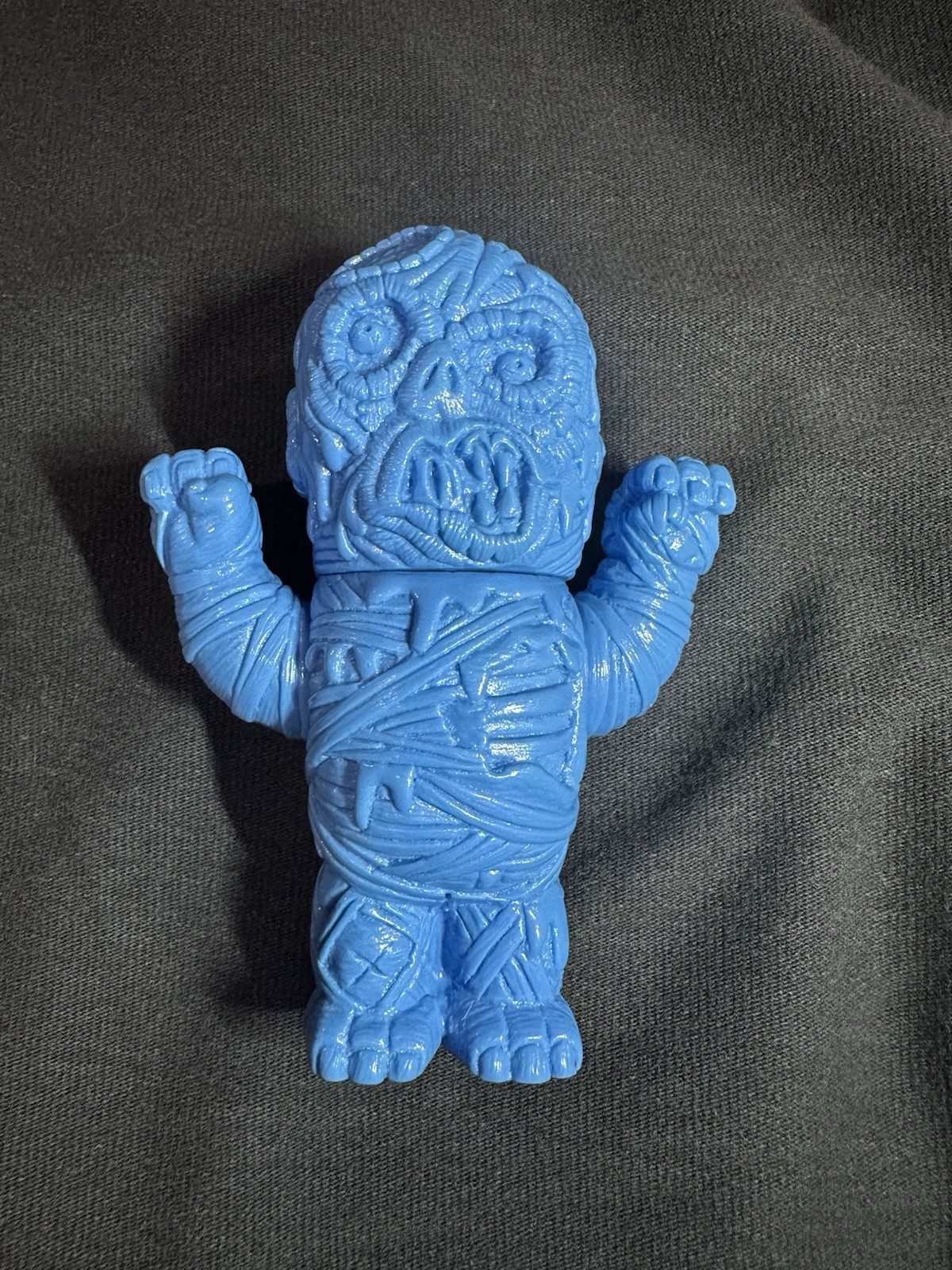Kto Kto Gaki Zombie Sofubi Unreleased Blank Blue