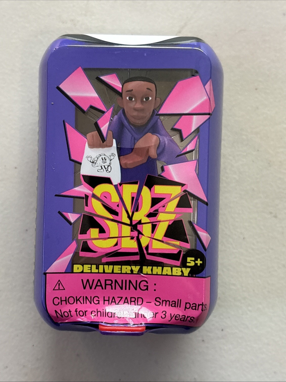 ScreenBreakZ Delivery Khaby 4.5&Prime; Collectible Figure From The Khaby Lame Series