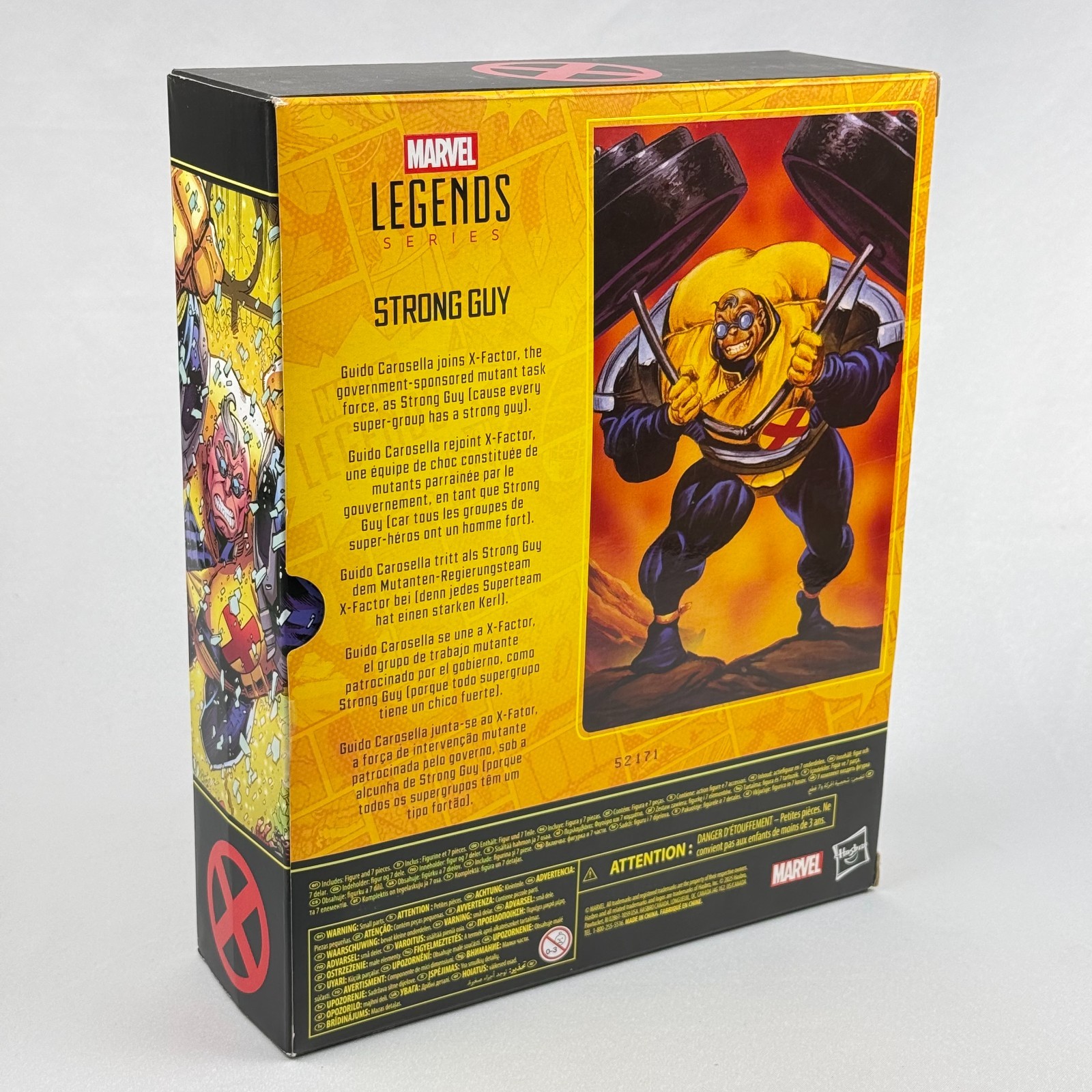 Marvel Legends Series X-Factor Strong Guy Action Figure Hasbro New