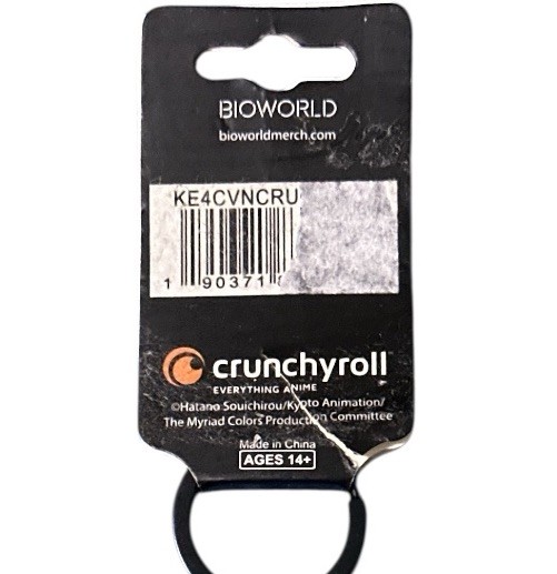 Crunchyroll Phantom World Albrecht Dog Enamel Metal Keychain Bioworld Anime New