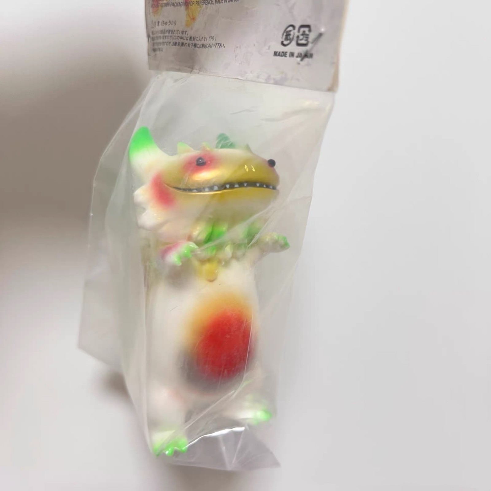 SHOKO NAKAZAWA RANGEAS×BYRON Rangeron T9G White Green SOFT VINYL Figure SOFUBI