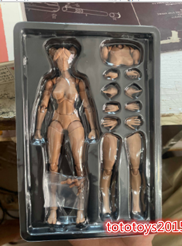 Romankey 1/12 Girl Flexible Figure Female 6&Prime; Joint Body &Head Figure Doll