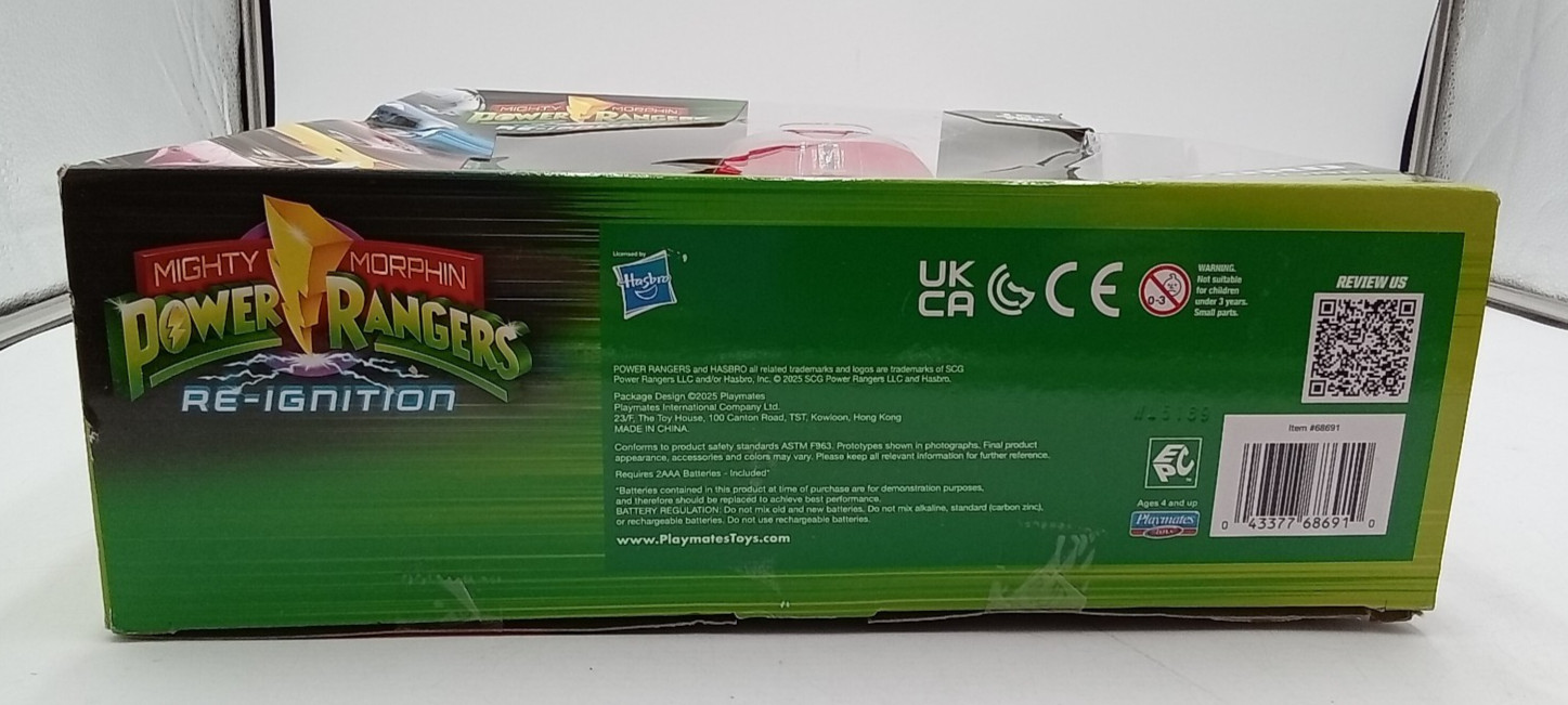 Mighty Morphin Power Rangers Re-Ignition ULTIMATE MEGAZORD NEW/BOX DAMAGE