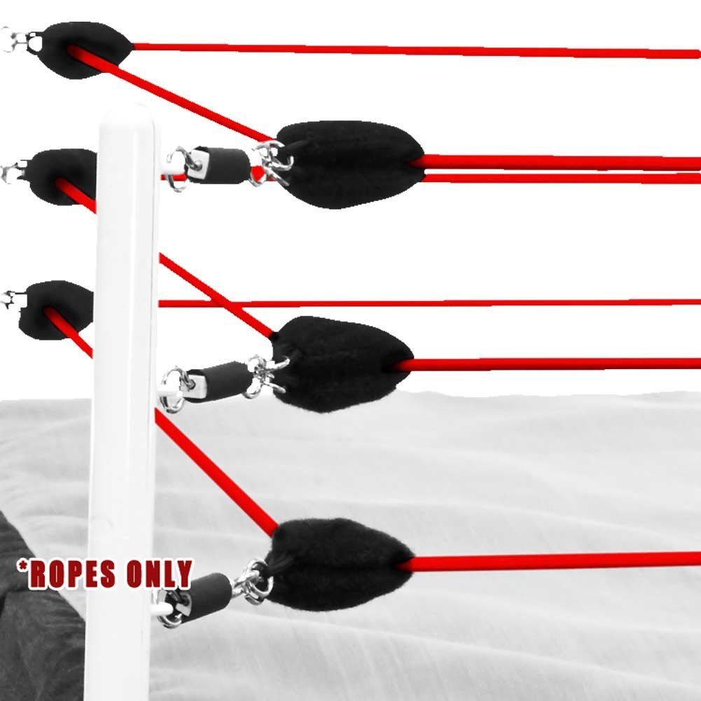 Red Ring Ropes for LARGE Wrestling Action Figure Rings by Figures Toy Company