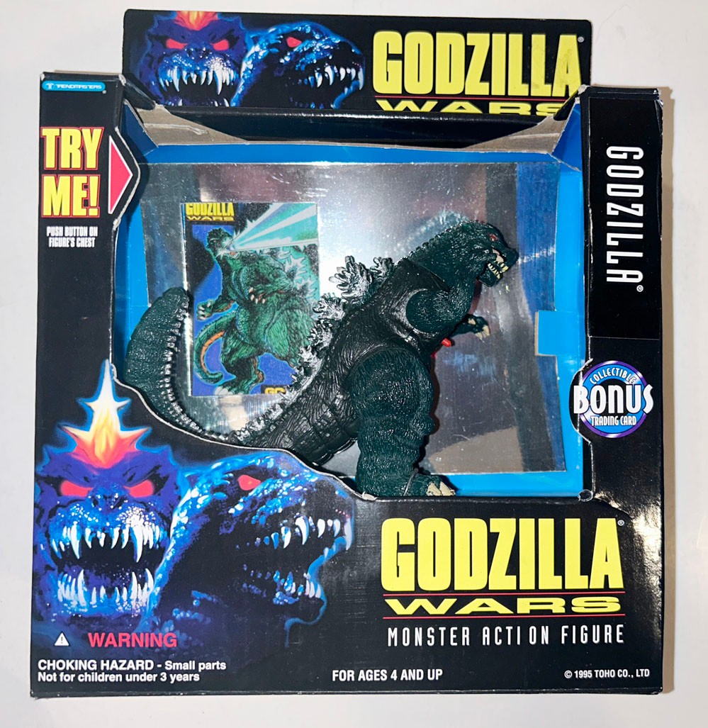 1995 Trendmasters Godzilla Wars Godzilla MIB. Destroy All Monsters!