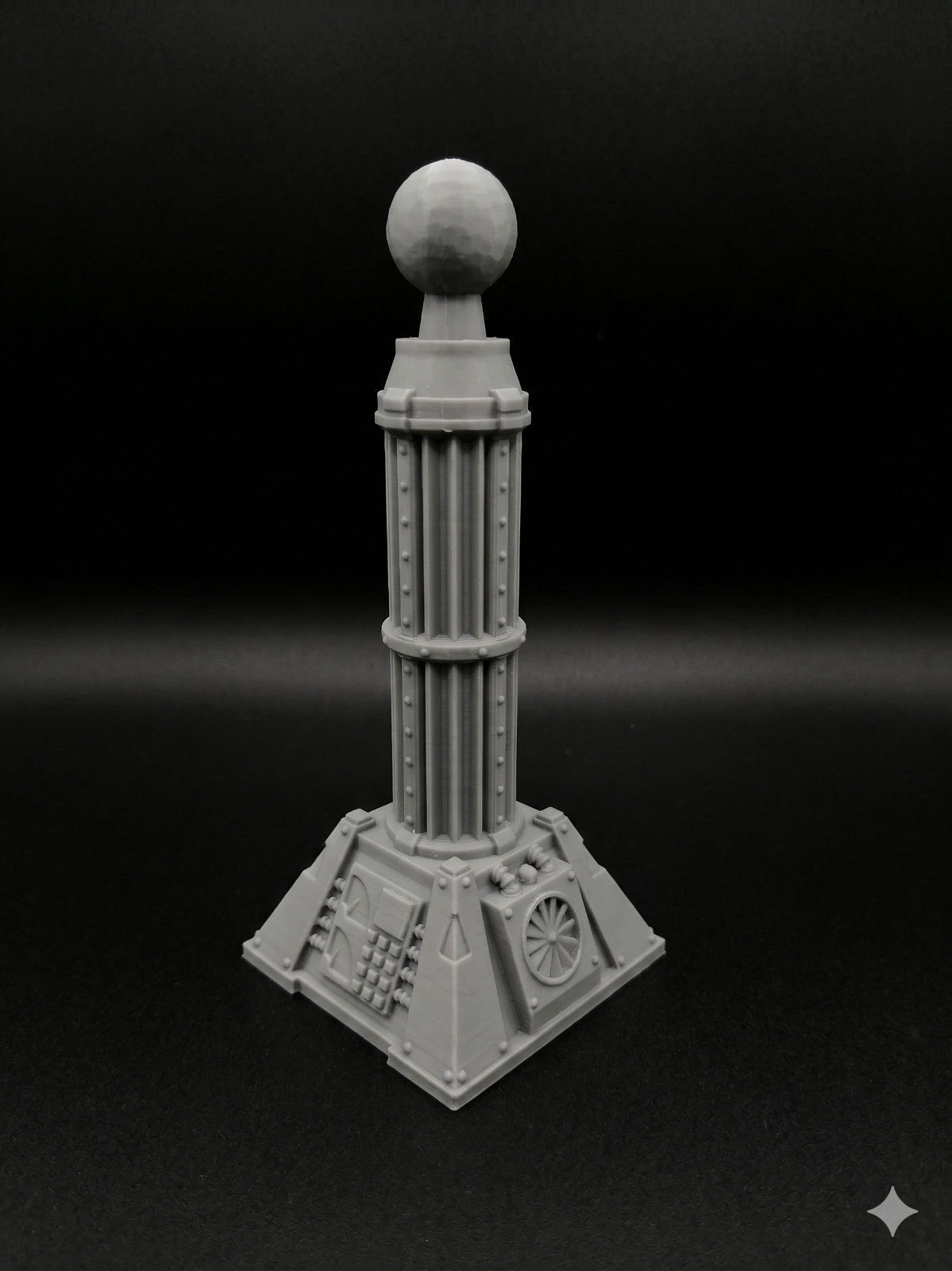 GENERATOR TESLA BALL SCI FI STEAMPUNK 1:12 6&Prime; SCALE FIGURE DIORAMA ACCESSORY