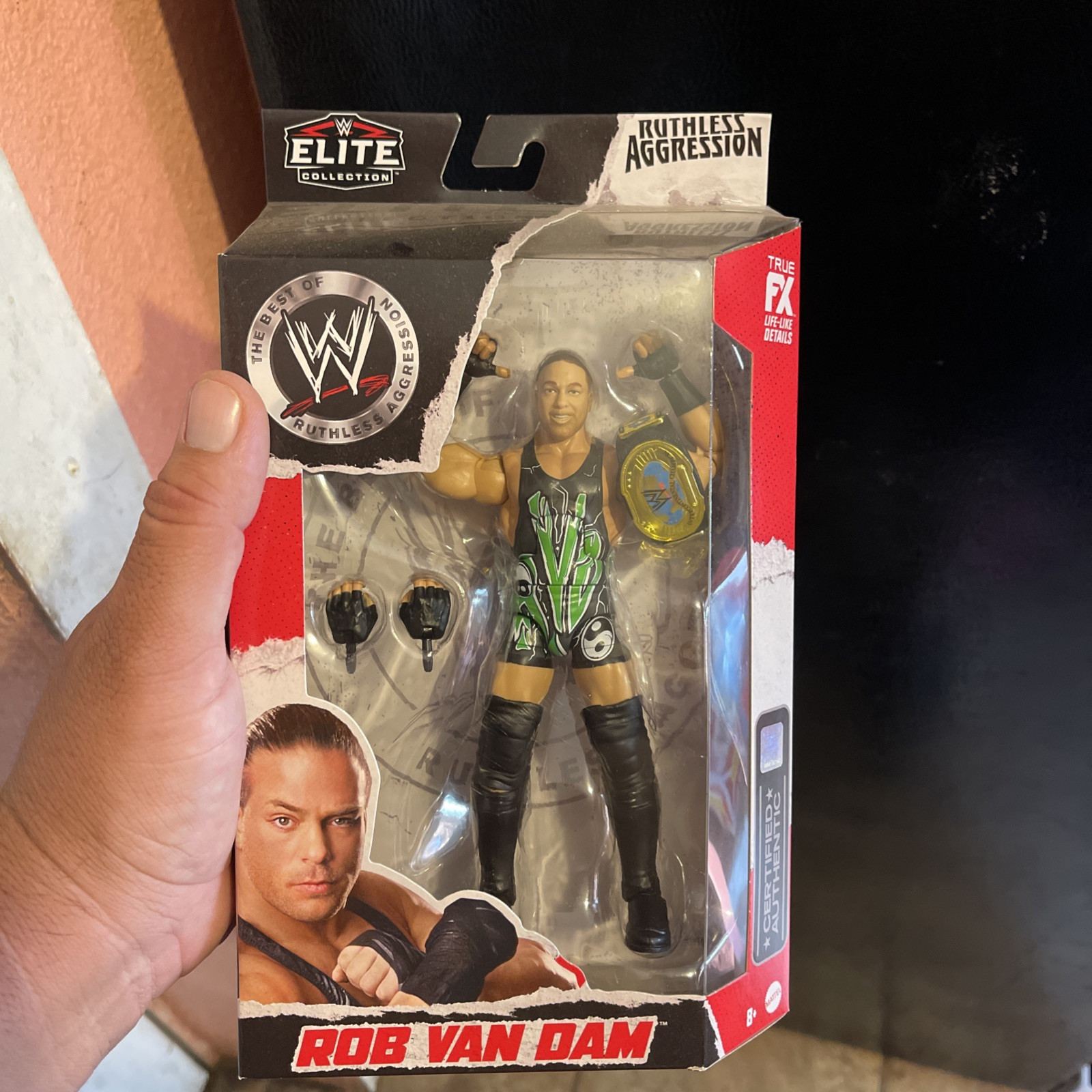 WWE WWF AEW WCW ECW – Elite Collection Ruthless Aggression RVD Rob Van Dam