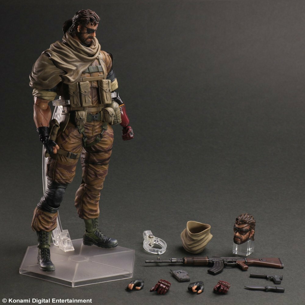 Metal Gear Solid ~ VENOM SNAKE (GOLD TIGER) ~ Play Arts KAI ~ 100% Authentic