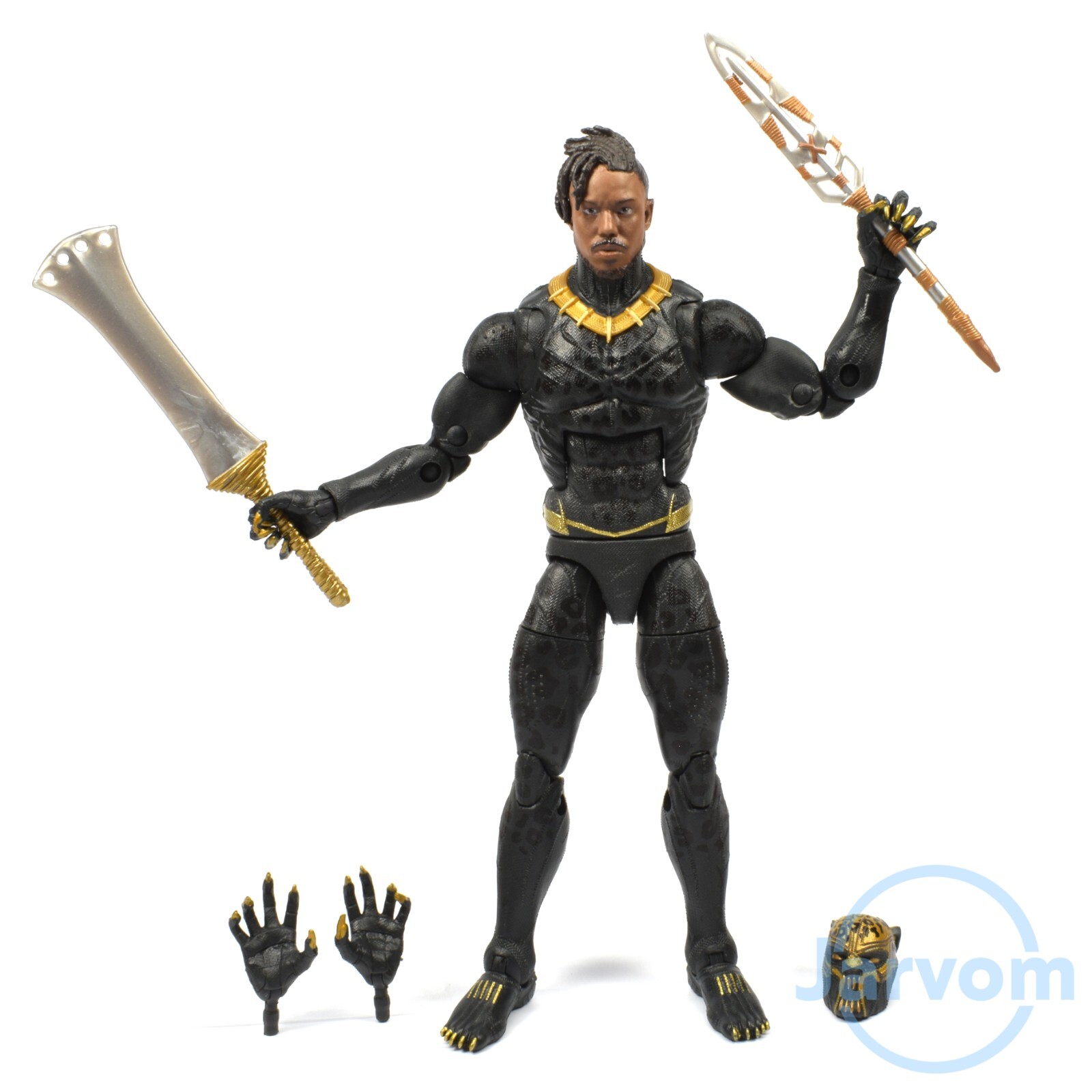 Marvel Legends 6&Prime; Inch Black Panther Legacy Erik Killmonger Loose Complete