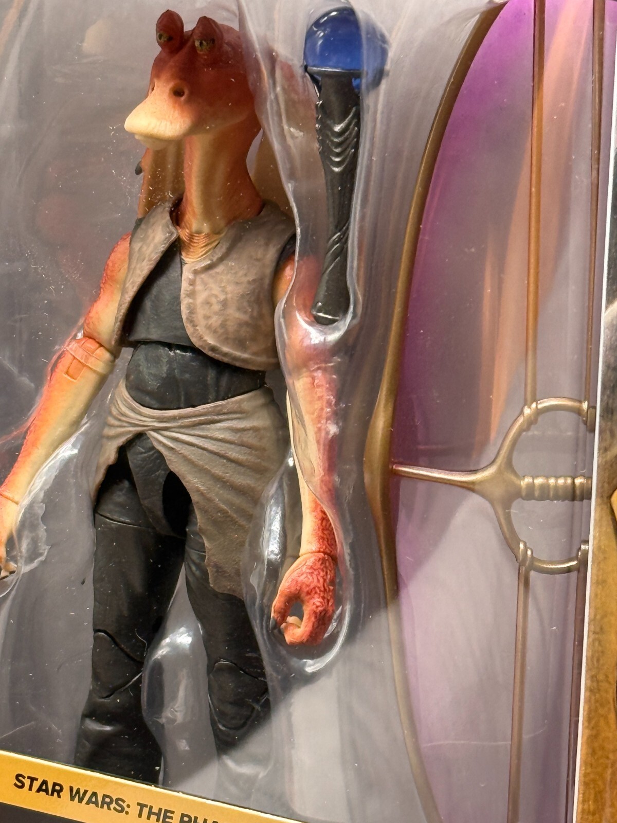JAR JAR BINKS Star Wars The Phantom Menace 6&Prime; inch BLACK SERIES Action Figure