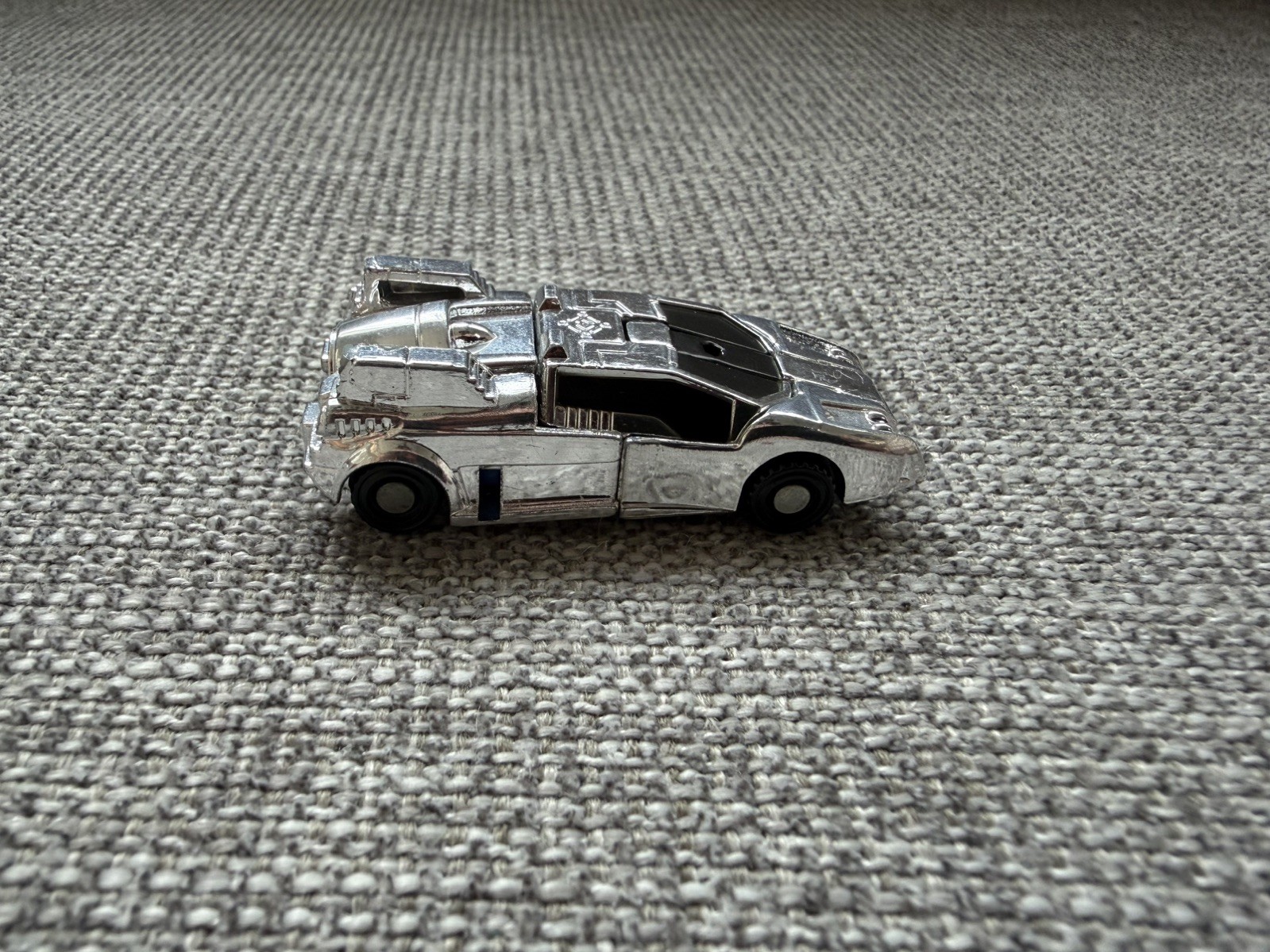 Transformers Micron Booster 1 Chrome complete box CHASE Takara Minicon Sparkplug