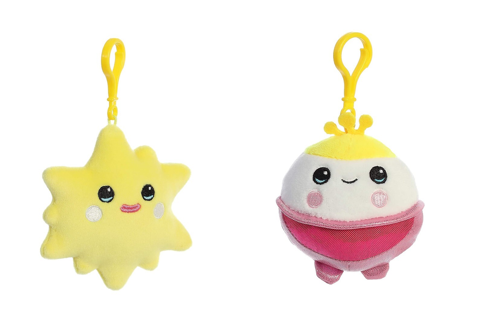 True and The Rainbow Kingdom – Set of 2 : 4&Prime; Zee Zoo & 4&Prime; Glu-Bu Clip On
