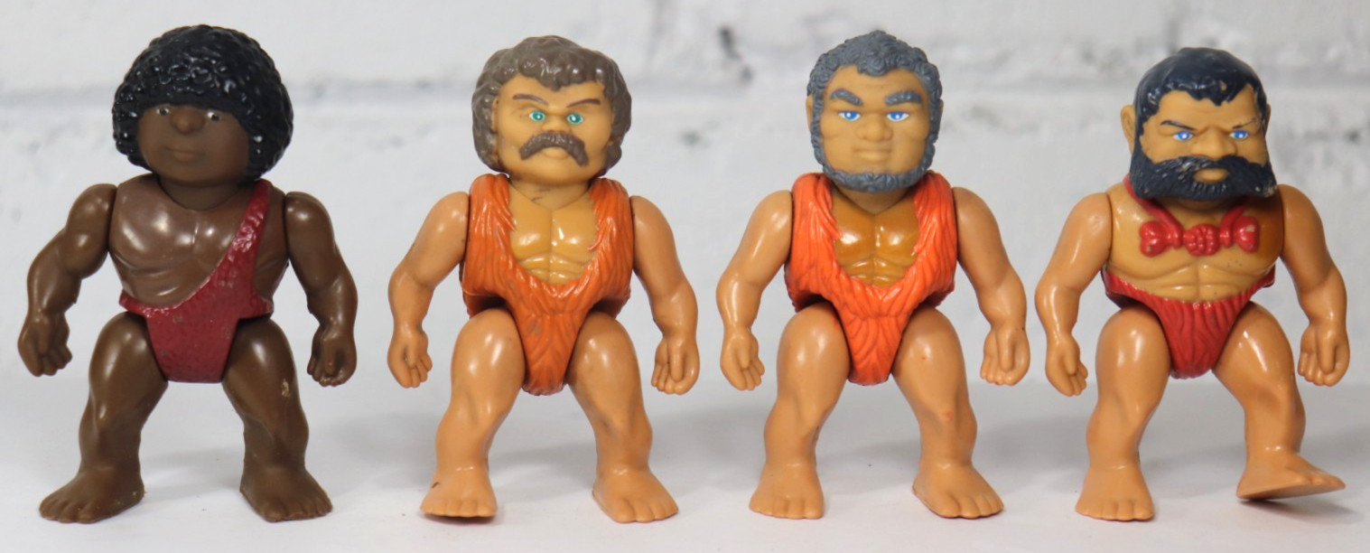 1987 Playskool Definitely Dinosaurs Vintage Action Figures RARE Cavester G9