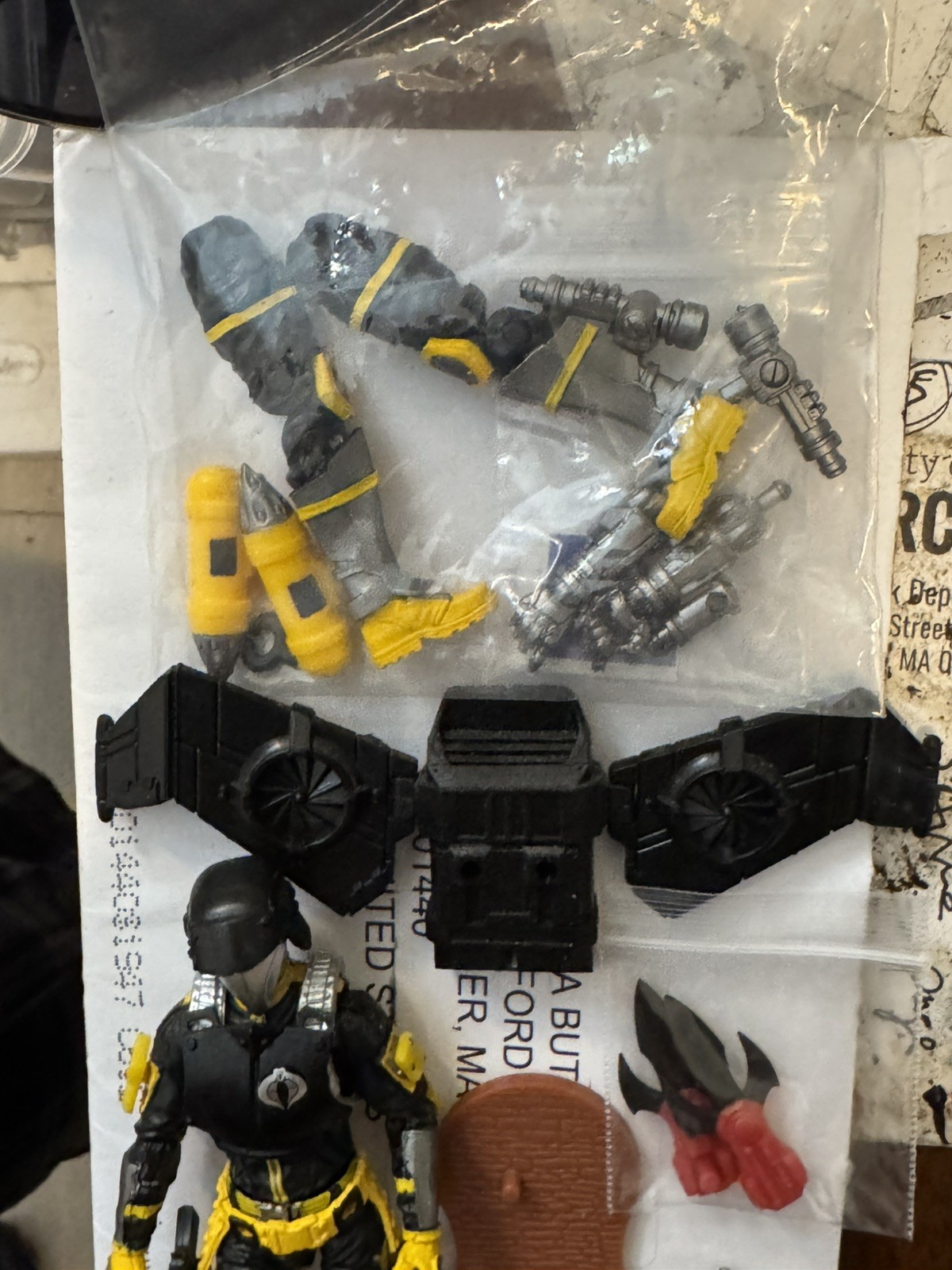 1:18 Marauders Task Force custom cobra gi Joe COBRA B.A.T. Extra parts