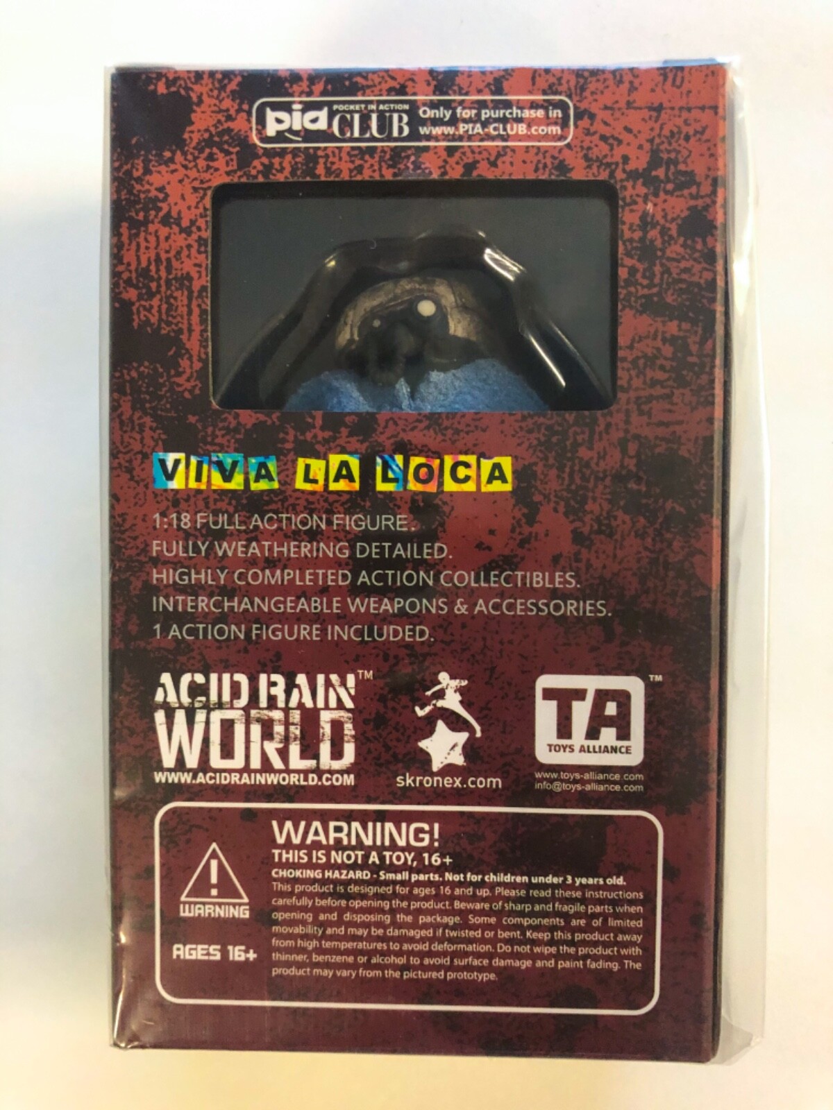 6x *USA* Acid Rain Luggans COMPLETE SET 1/18 gi Joe ARW Action Figure Toy LOT