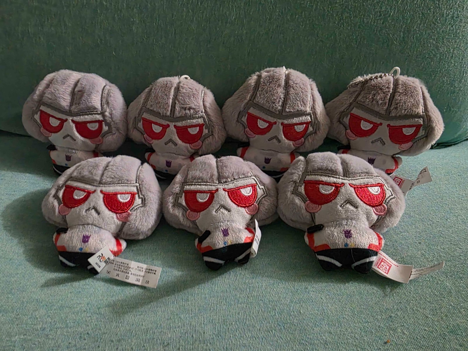 Transformers Roll Out Mini Plush Keychain Reesee