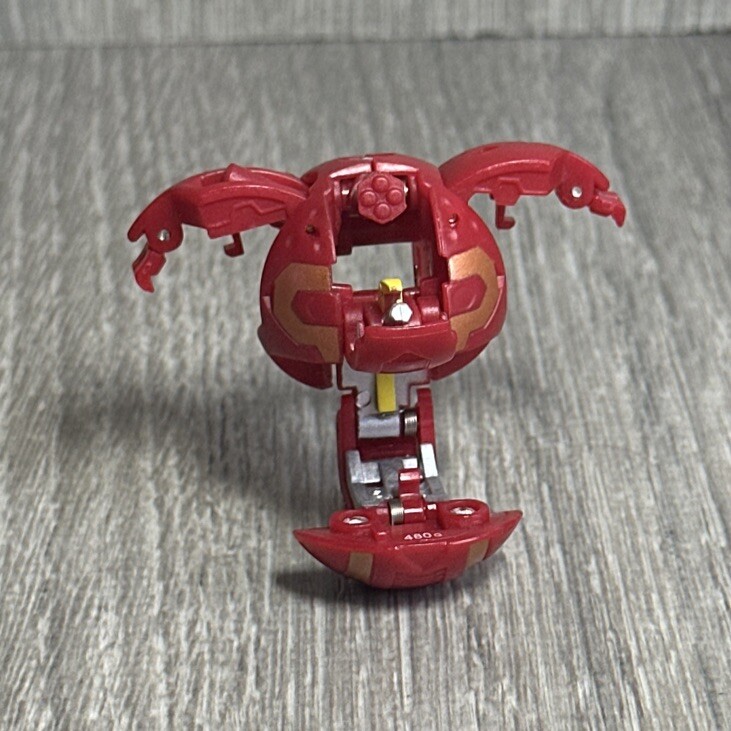 Bakugan Battle Brawlers Bakuglow Series Spindle Pyrus Vestroia 480G Spin Master