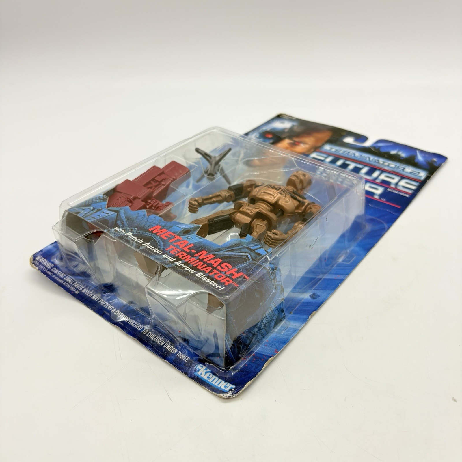 Terminator 2 Future War Cyber-Grip Villain & Metal Mash Action Figure Vtg 1996