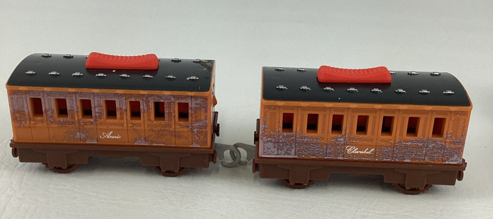 Thomas & Friends Trackmaster Greatest Moments Muddy Train Clarabel Annie Mattel