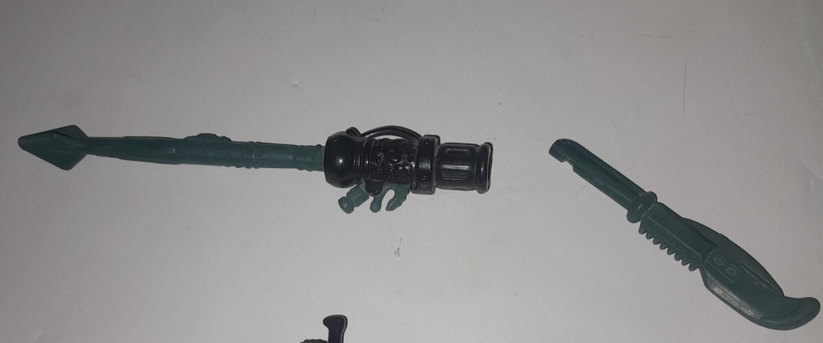 Skeleton Warriors GrimSkull Skeleton Finder & Blast Staff Playmates 1994 VINTAGE