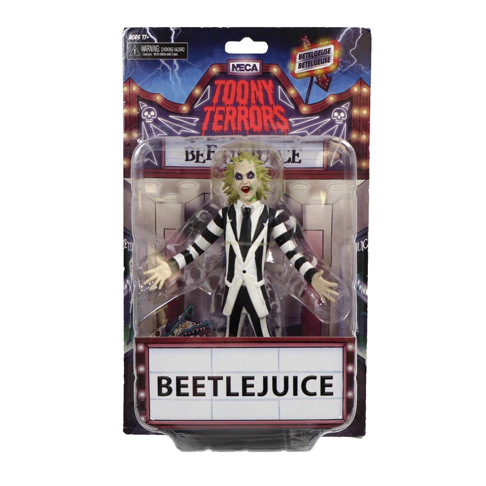 NECA Toony Terrors: Beetlejuice (2020) *Betel Geuse / 6&Prime; Posable Figure