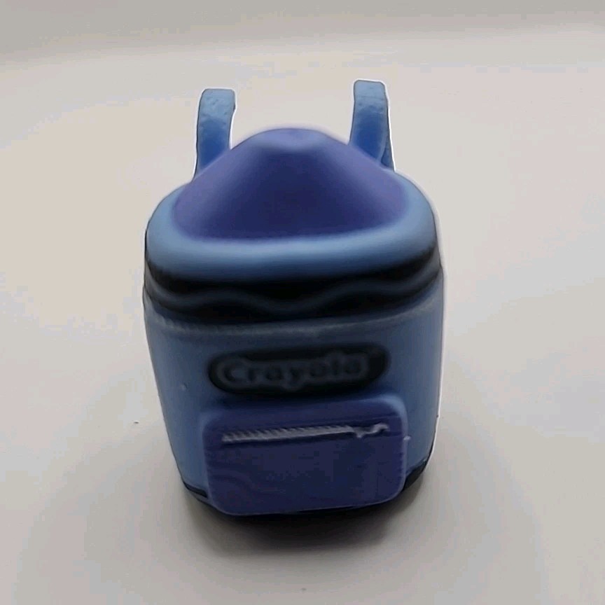 Mini Crayola Backpack Blue Rubber Tik Tok Special Edition