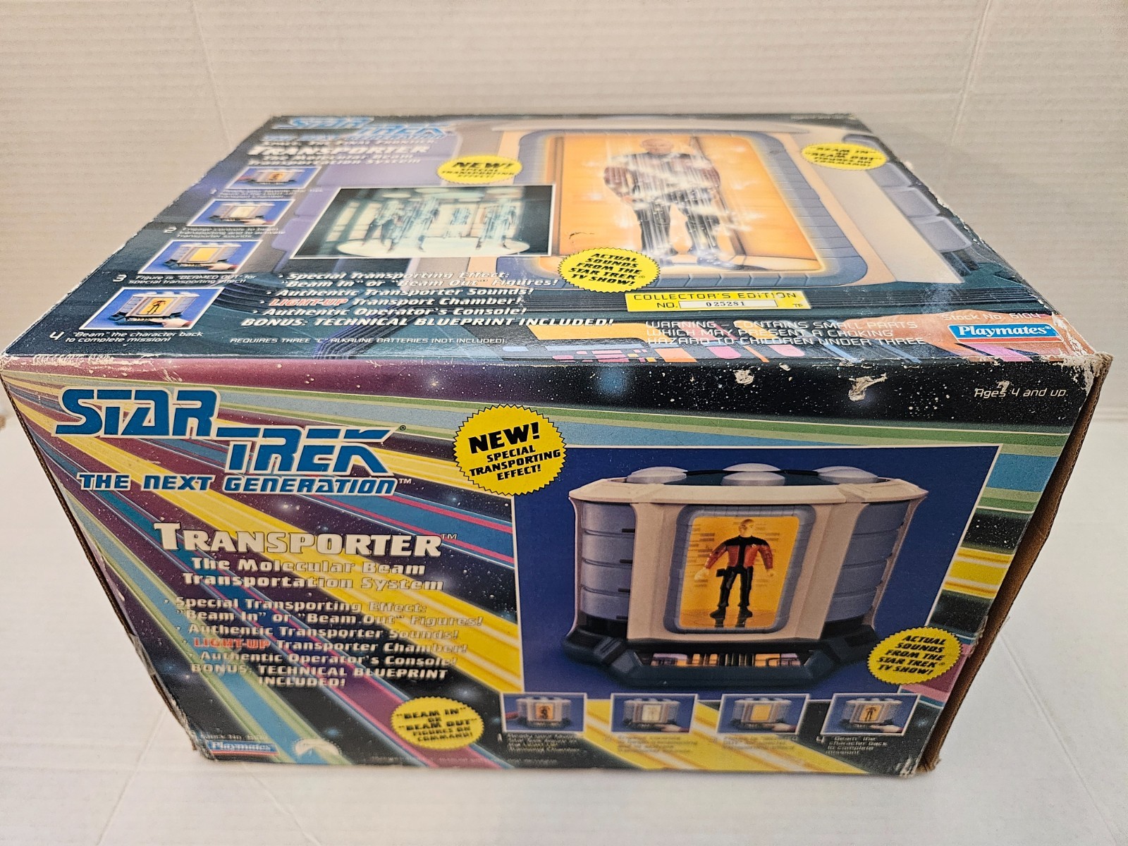 Sealed Star Trek The Next Generation Transporter 1993 Playmates Collectors
