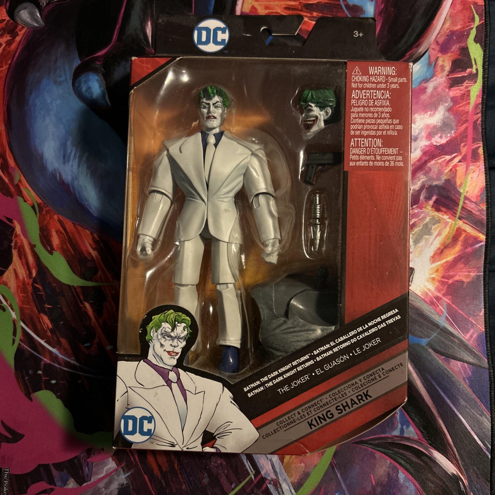 DC Multiverse 6 » JOKER (Dark Knight Returns) King Shark CNC Mattel New