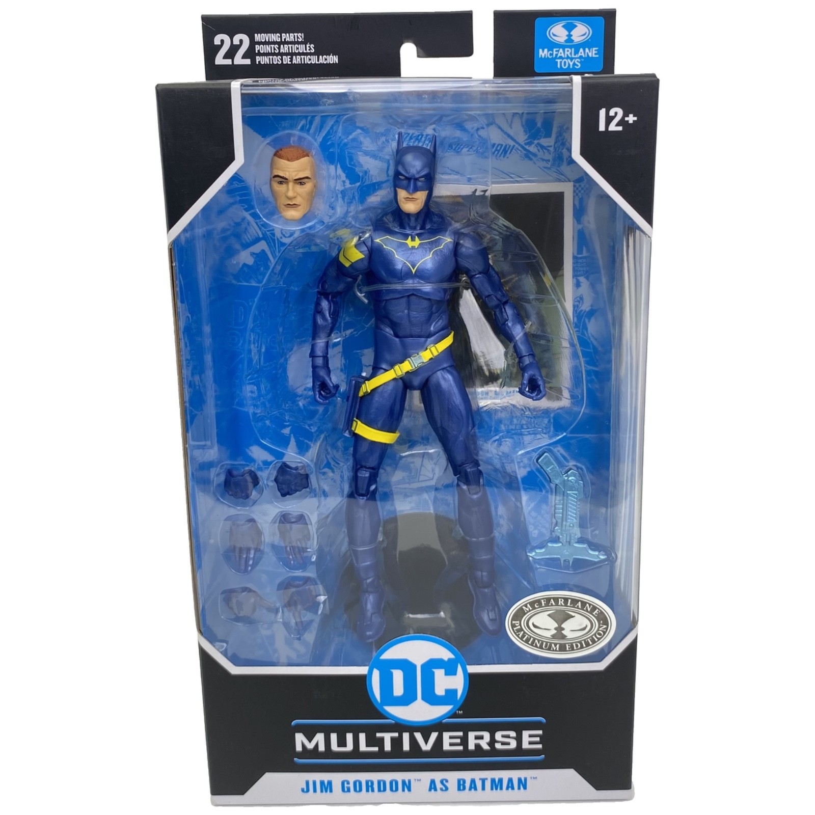 DC Multiverse Jim Gordon As Batman 7&Prime; Action Figure Endgame McFarlane Platinum