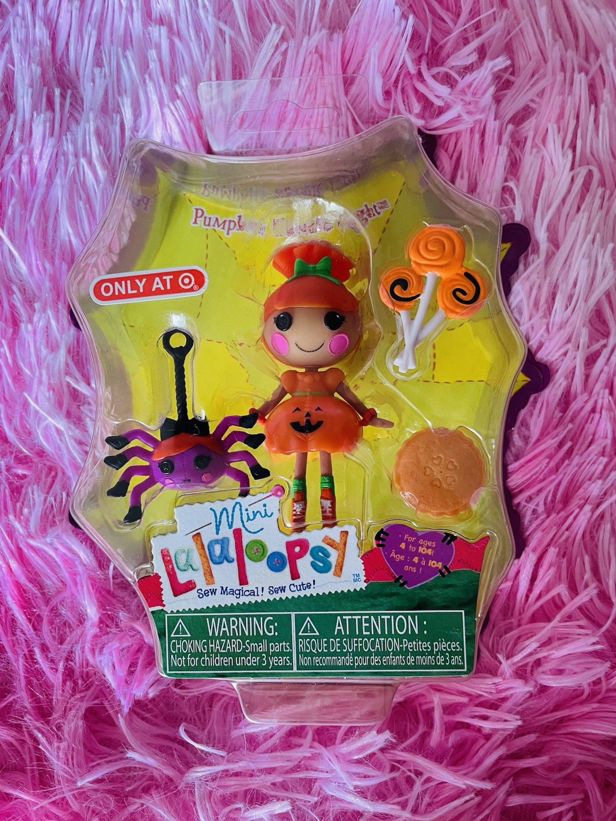 Mini Lalaloopsy Pumpkin Candle Light Doll Target Exclusive MOC New Rare HTF