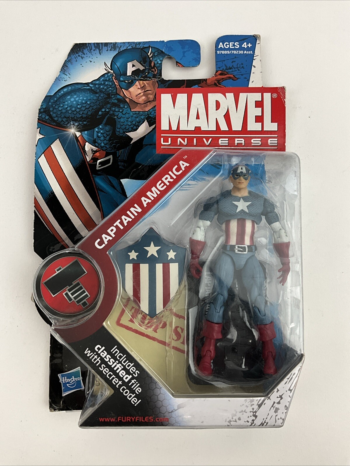 CAPTAIN AMERICA #008 CLASSIC/RETRO Marvel Universe 3.75&Prime; New Action Figure