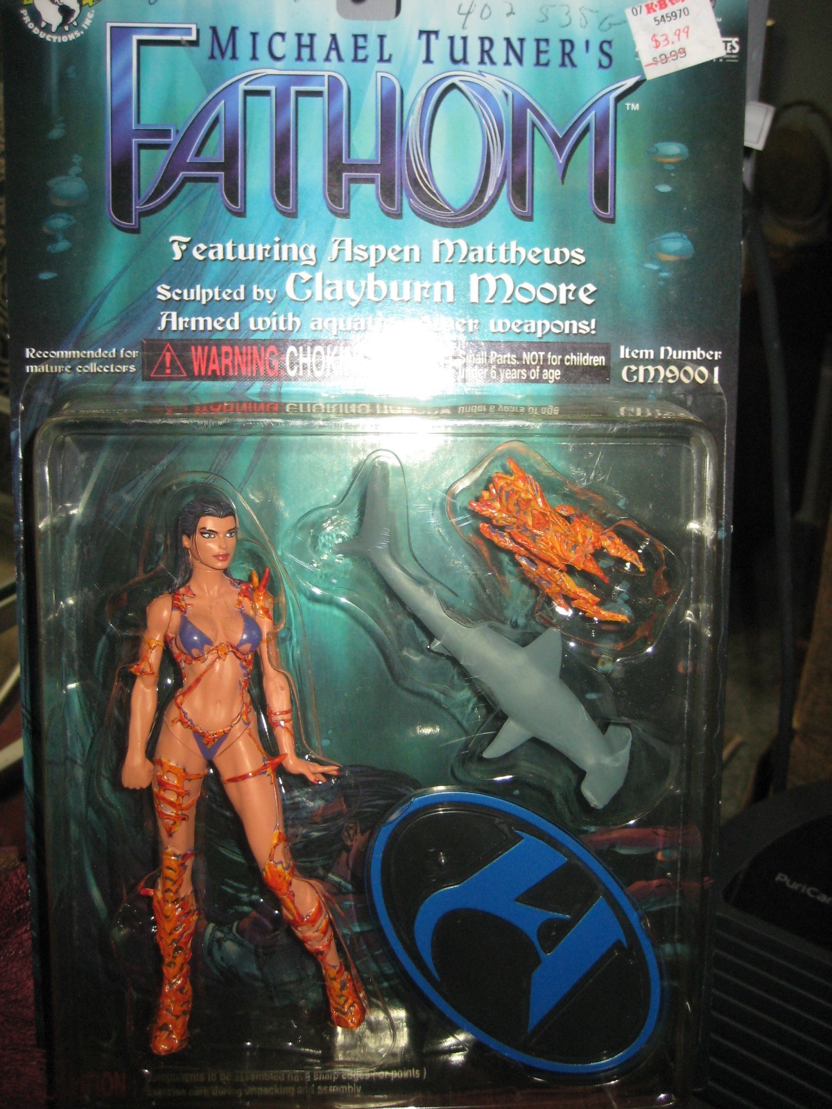 1994 Witchblade/ FATHOM figure BRAND NEW. UNOPENED. Collector&rsquo;s treasure