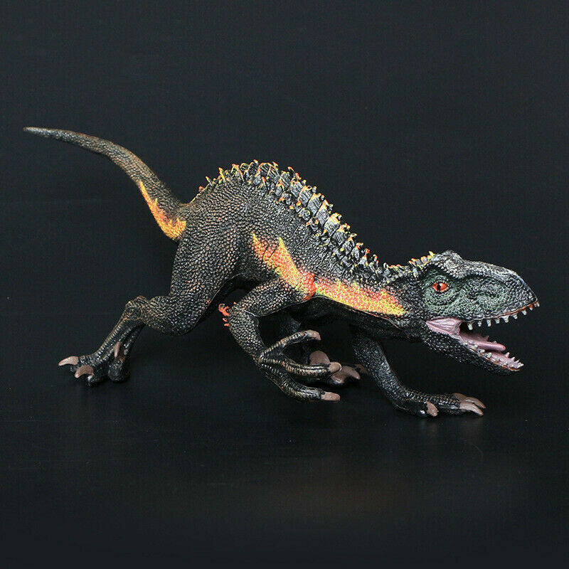 Jurassic Realistic Allosaurus Indoraptor Raptor Dinosaur Figure Kid Toy 11&Prime; Long