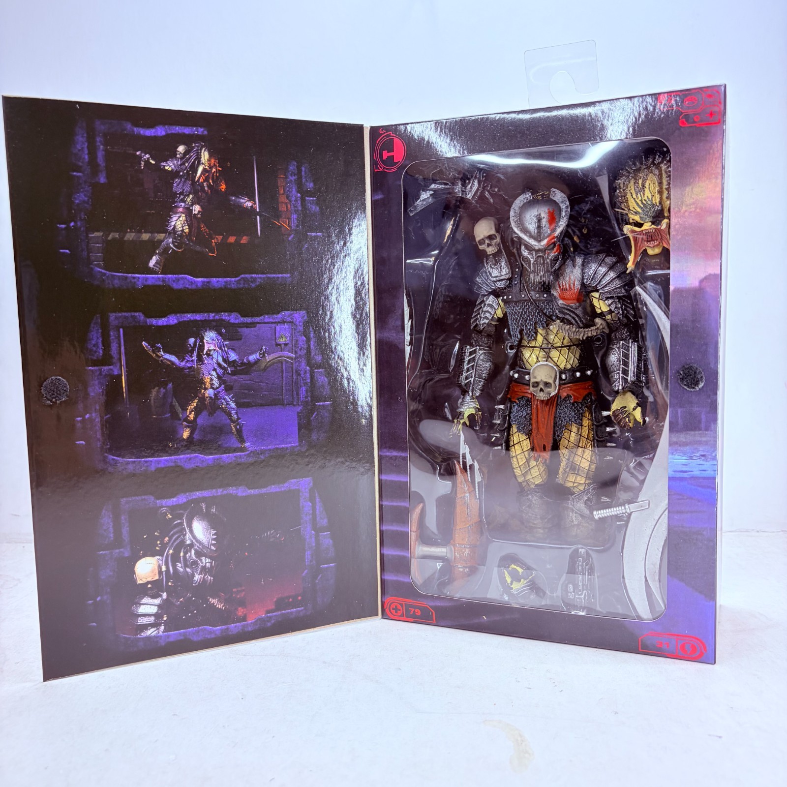 Ultimate Scarface Predator Concrete Jungle 7&Prime; Action Figure w/Accessories Toy