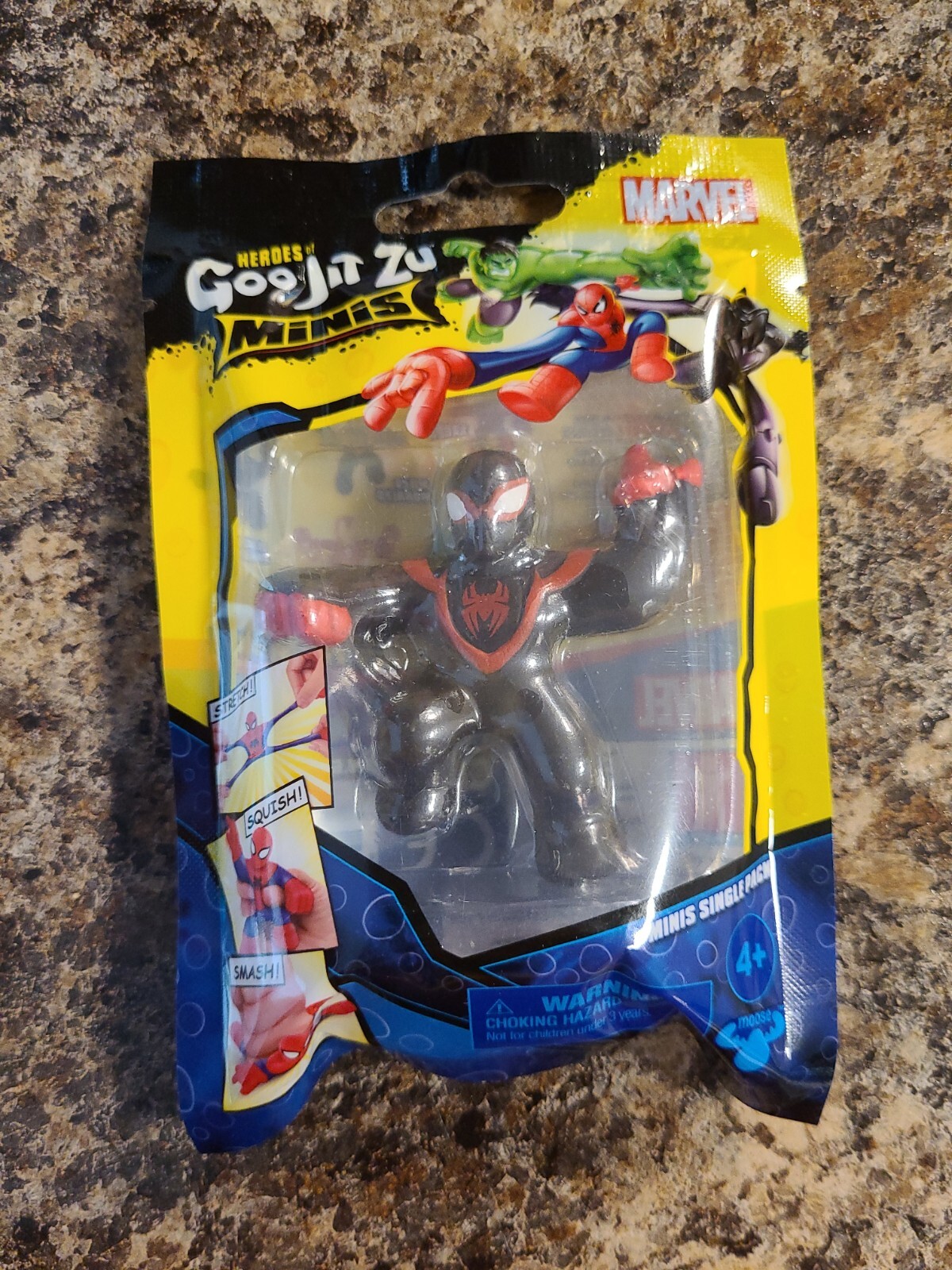 Marvel Heroes of Goo Jit Zu Minis Miles Morales Spiderman 2.5” Figure NEW 2022