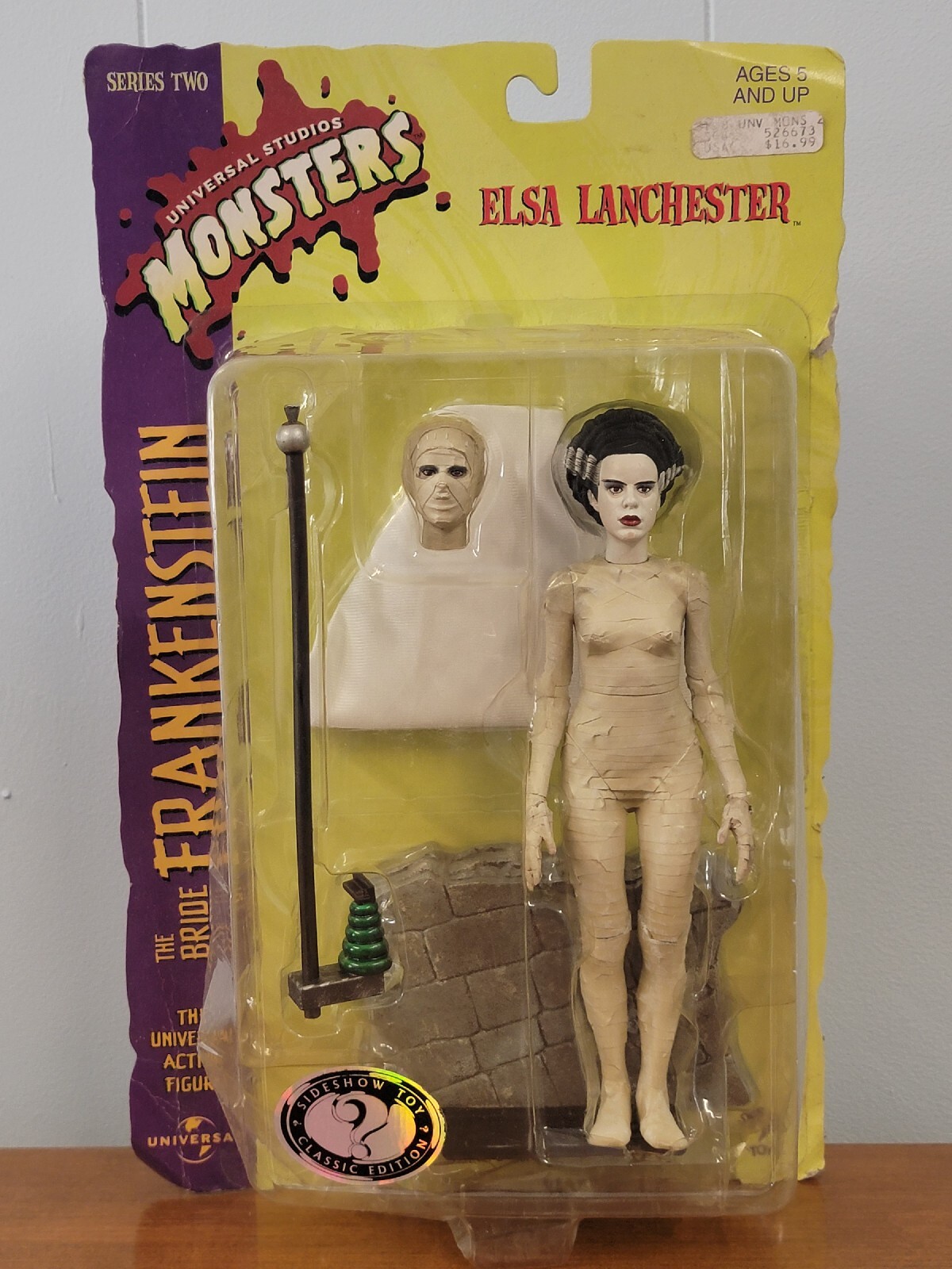 1999 The Bride Of Frankenstein Universal Studios Monsters Series 2 Sideshow Toys