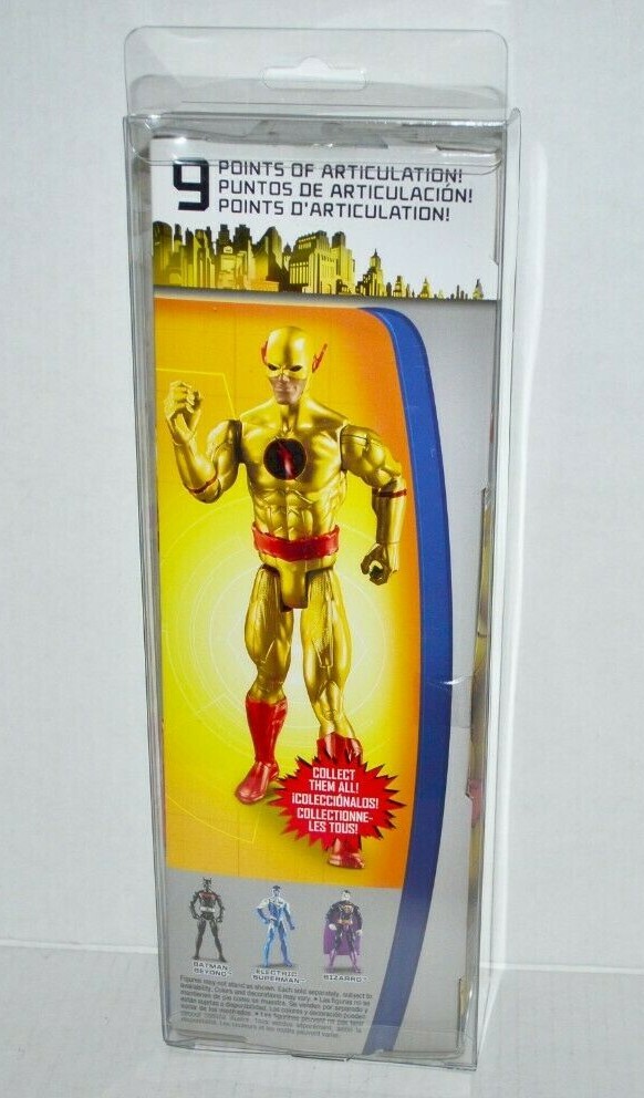 50 PACK 12&Prime; Inch Action Figures Clear Plastic Protectors Case Display Boxes