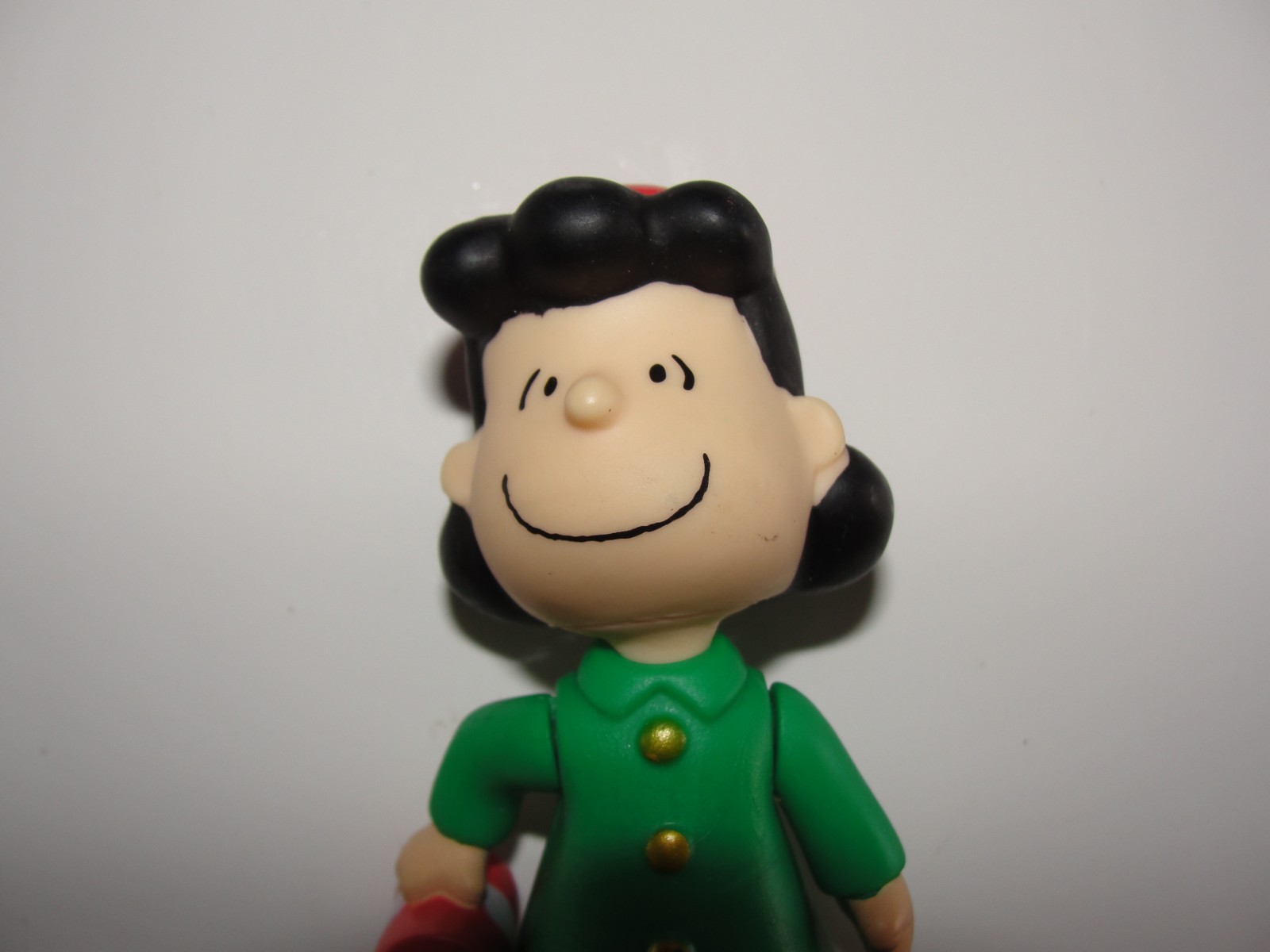Peanuts Gang Lucy & Linus Christmas Figure Lot Forever Fun 2012 3&Prime; Jointed Give