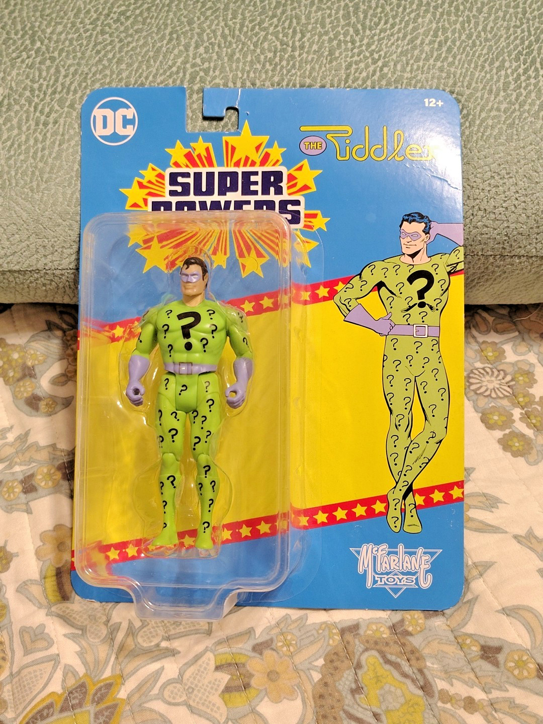 McFarlane DC Super Powers The Riddler 4.5in Action Figure NEW