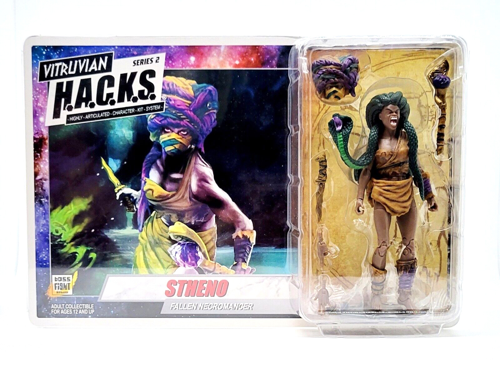 Boss Fight Studio Vitruvian H.A.C.K.S. Series 2 – Stheno Fallen Necromancer