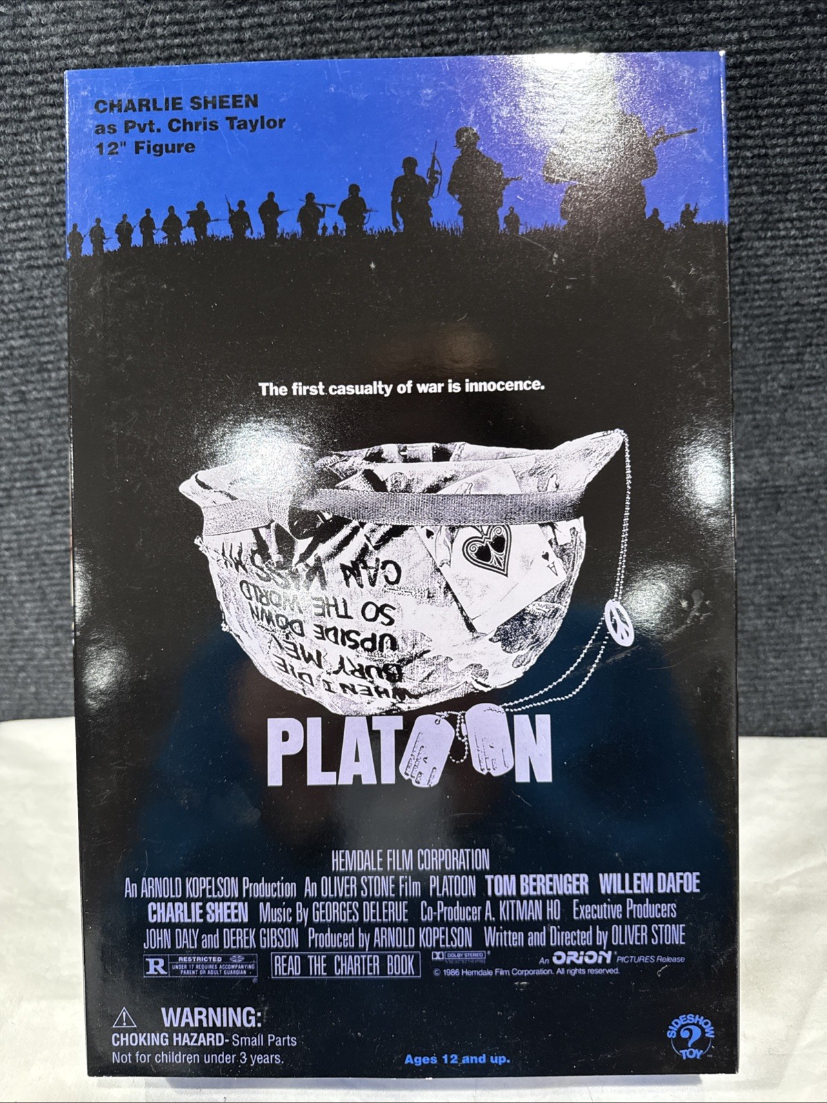 Sideshow Collectibles “Platoon” PVT. CRIS TAYLOR 12” Fig. Never Been Opened